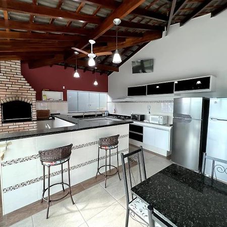 Casa Alto Padrao Com Area Gourmet Completa, Piscina E Campo Futebol Villa Socorro  Buitenkant foto