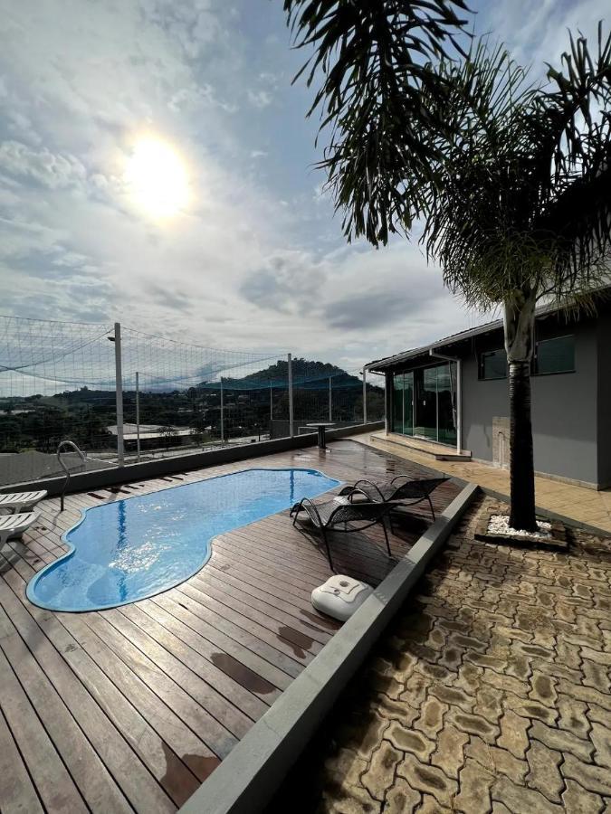 Casa Alto Padrao Com Area Gourmet Completa, Piscina E Campo Futebol Villa Socorro  Buitenkant foto